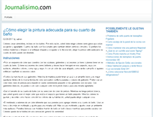 Tablet Screenshot of journalisimo.com